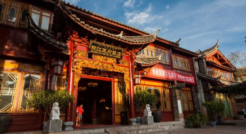 Lijiang Wangfu Hotel Exterior foto